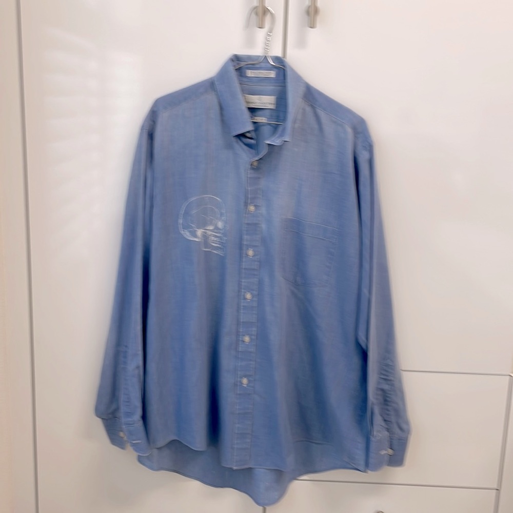 Classic collection Vintage skull button down shirt